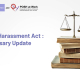 Sexual Harassment Act Anniversary Update