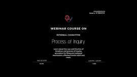 process of inquiry