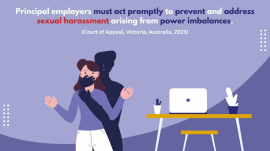 Vicarious Liability of Principle Employers in Sexual Harassment