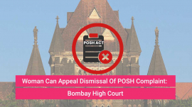 Appeal Dismissal Of POSH Complaint