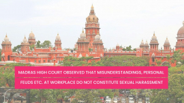 Misunderstandings do not constitute Sexual Harassment