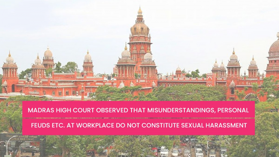 Misunderstandings do not constitute Sexual Harassment