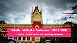 Calcutta High Court on Application of POSH