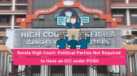 Political Parties Not Required to Have an ICC