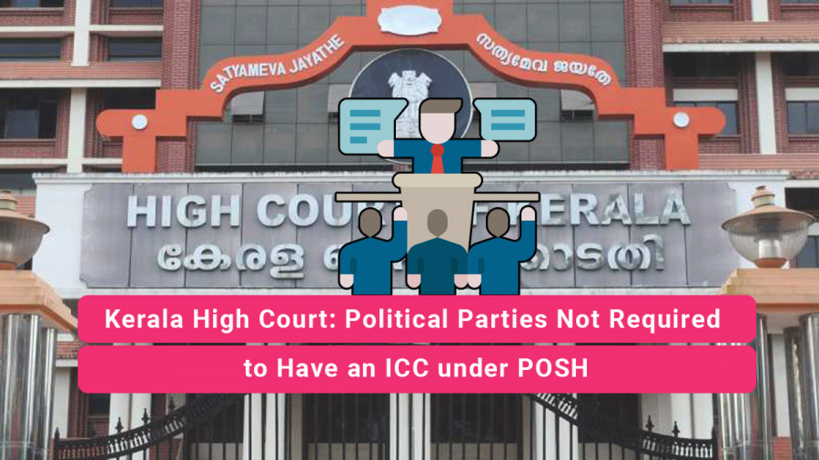 Political Parties Not Required to Have an ICC