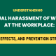 Sexual Harassment of Women at the Workplace