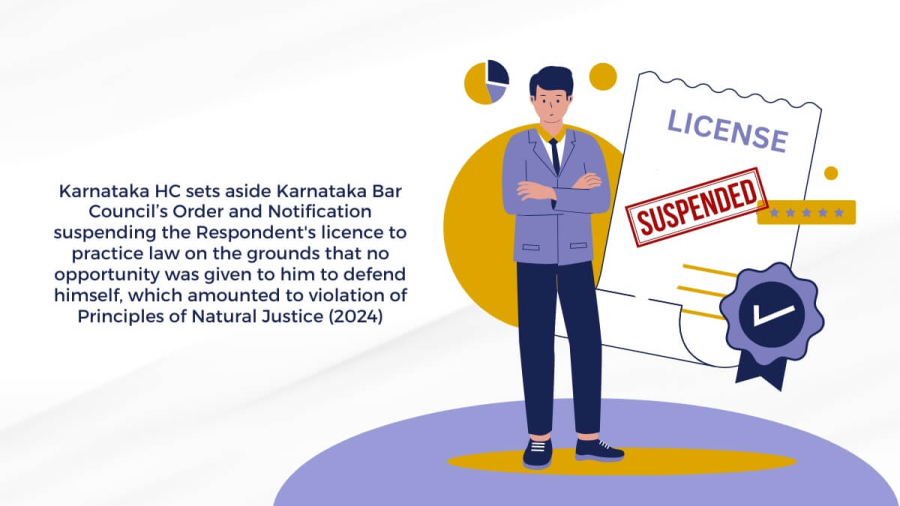 suspending the Respondent's licence