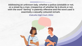 Addressing an unknown lady