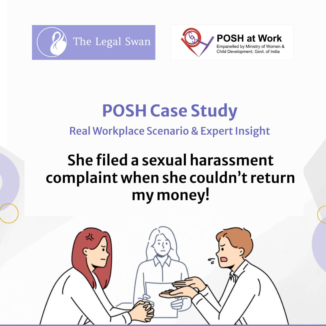 She filed a SH complaint when she couldn’t return my money!