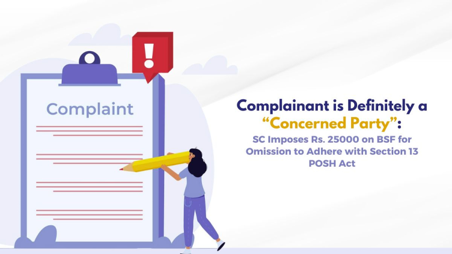 Complainant is Definitely a Concerned Party