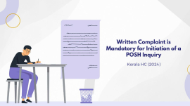 Written_Complaint_is_Mandatory_for_Initiation_of_a_POSH_Inquiry