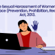 The Sexual Harassment of Women at Workplace