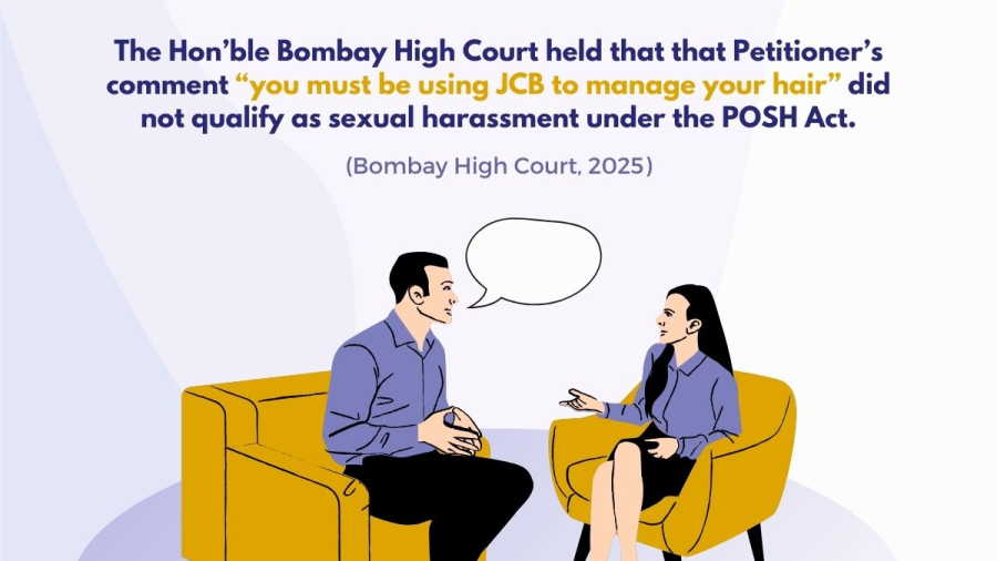 Comments on JCB to manage Hair Not Sexual Harassment