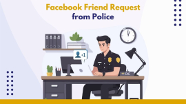 Facebook Friend Request from Police